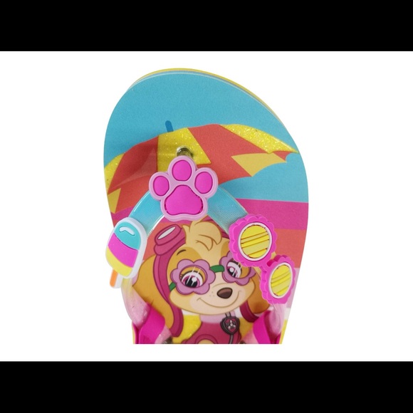 Nickelodeon toddler paw patrol beach flip flop sandal - Picture 4 of 7